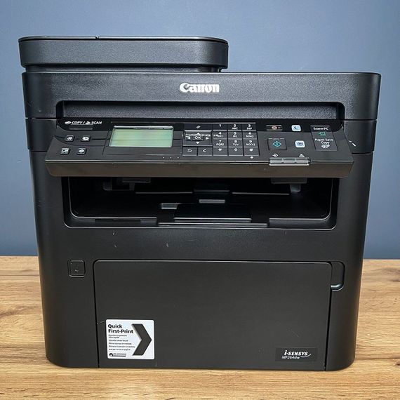 МФУ Canon I-SENSYS MF264dw / Лазерний монохромний друк / 1200x1200 dpi / A4 / 28 стор / хв / USB, Ethernet / Дуплекс б/в | Зображення 1