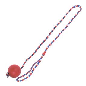 Игрушка для собак Flamingo Ball With Rope, 7 см