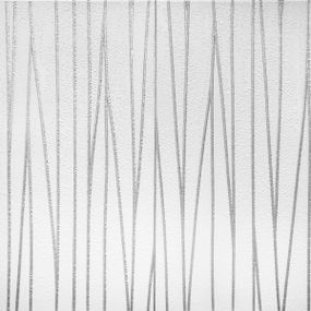 Самоклеюча 3D панель цегла срібні стрічки 700х700х5мм (441) SW-00001185