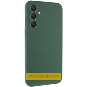 Чехол Silicone Cover Lakshmi Full Camera (AAA) для Samsung Galaxy S25 Edge Белый / White Зелений / Cyprus Green