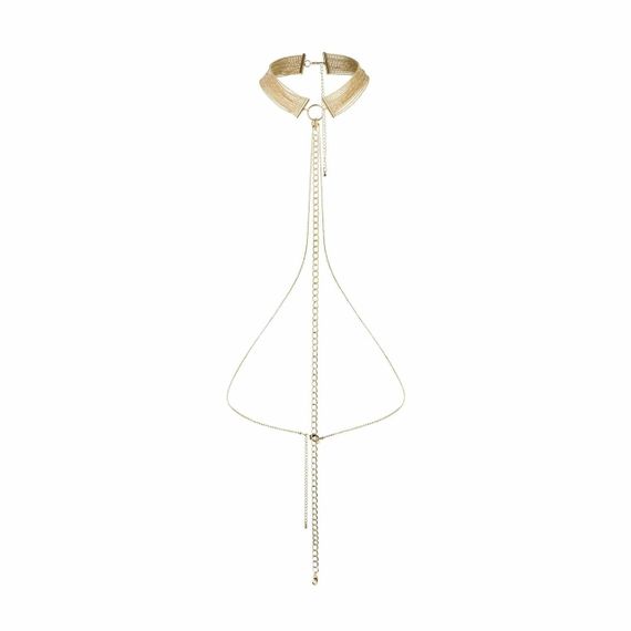 Ланцюжок нашийник Bijoux Indiscrets MAGNIFIQUE Collar - Silver, прикраса для тіла | Зображення 4