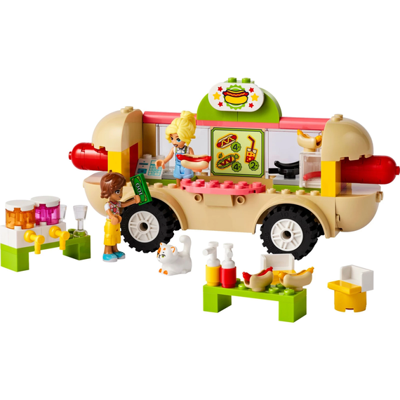 Конструктор LEGO Friends Вантажівка із гот-догами LEO KAYA 42633 ff | Зображення 4