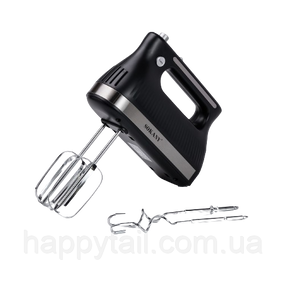 Міксер ручний з 2 насадками Sokany SK-6632 300 Вт чорний