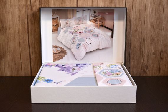 Комплект постільної білизни Charlotte Dijital 200x220 см Lora | Зображення 2