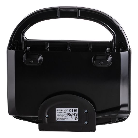 Електрогриль прижимний з антипригарним покриттям 750 Вт Sokany SK-08075 | Зображення 5