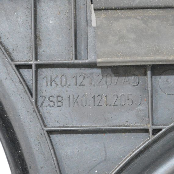 Дифузор вентилятора Volkswagen Golf V Passat B6 2003-2020 Рамка вентилятора радіатора Фольксваген 1K0121207AD | Зображення 3