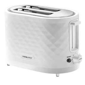 Тостер електричний на 2 скибочки хліба SOKANY SK-08111 Білий