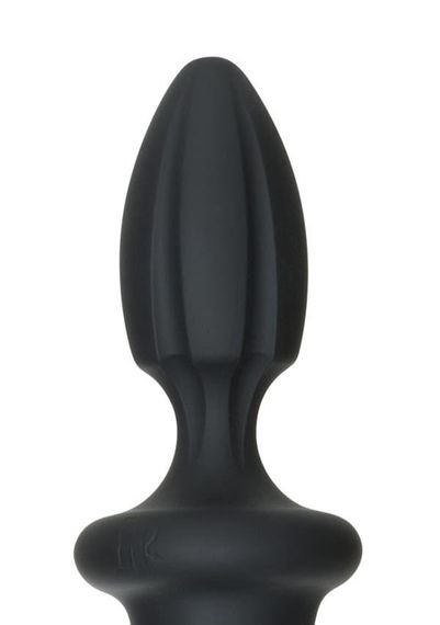 Анальный плаг с дилдо Doc Johnson Kink - Dual Density SECONDSKYN Fuck Plug - Black | Зображення 1