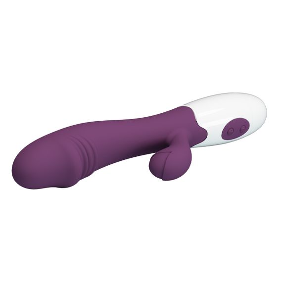 Вібратор-кролик для точки G PRETTY LOVE SNAPPY фіолетовий, 19 х 3.2 см Sex Aura | Зображення 7