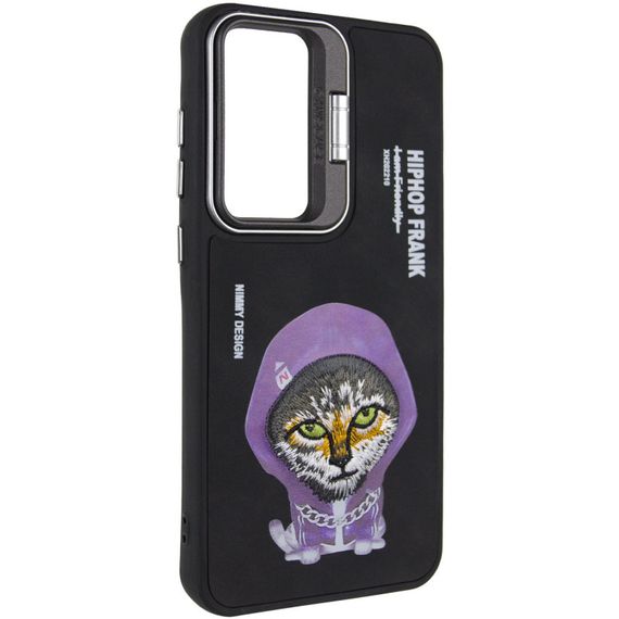 TPU+PC чохол Friends для Xiaomi Redmi 13C / Poco C65 Black Cat