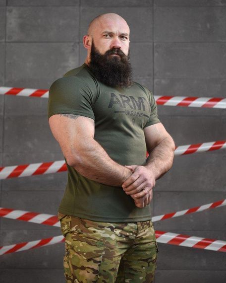 Тактична футболка потоотводящая SABUR АРМІЯ ОЛИВА ВТ6727 | Зображення 1