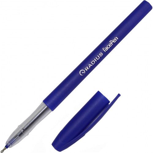 Ручка шариковая 7890BL Radius Face pen 0,7мм синяя | Зображення 1