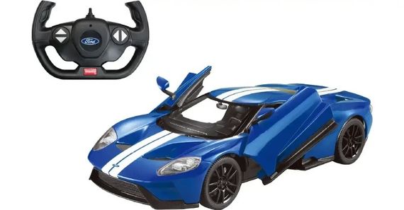 Машинка Rastar Ford GT (78160) на радіокеруванні. 1:14. Колір: блакитний