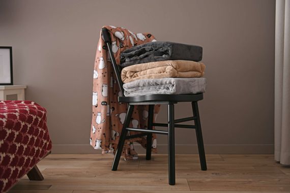 Плед ARDESTO  Flannel, 160х200см, геометрія 100% поліестер (ART0104PB) | Зображення 9