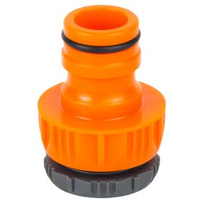 Адаптер для коннектора Flora 3/4" універсальний 3/4"×1" в/р (ABS)  (5015844)