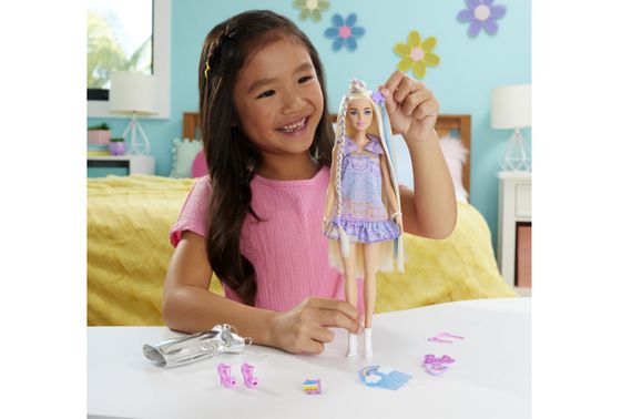 Лялька JCT72 "Модні зачіски" BARBIE FASHION AND BEAUTY | Зображення 4