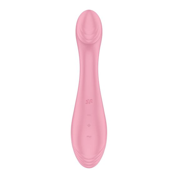 Вібратор для точки G Satisfyer G-Force Pink, 10 режимів + 5 рівнів інтенсивності Sex Aura | Зображення 1