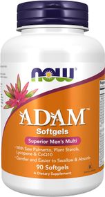 Мультивитамины для мужчин NOW Foods Adam Men's Multi 90 softgels