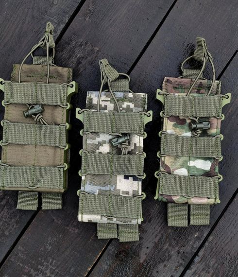 Підсумок каркасний для одного магазину АК, М16  мультикам