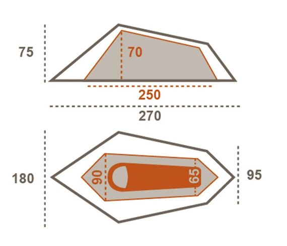 Намет Grand Canyon Richmond 1 Capulet Olive (330024) (DAS301588) | Зображення 8