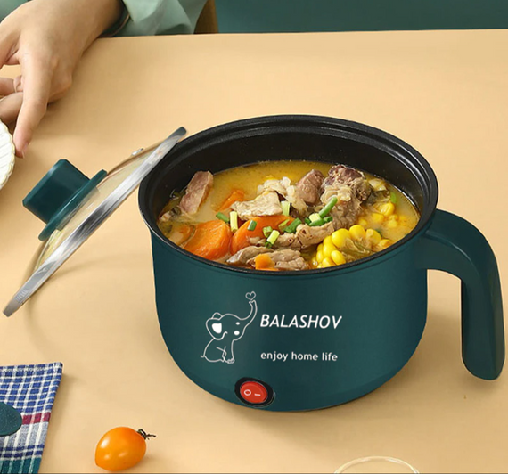 Пароварка Rice Cooker Скороварка – рисоварка электрическая паровая многофункциональная кастрюля | Зображення 2