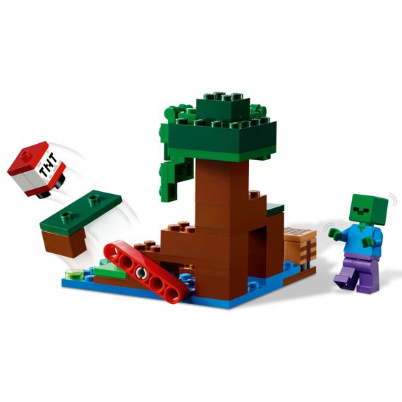 Конструктор LEGO Minecraft Пригоди на болоті 65 деталей (21240) | Зображення 5