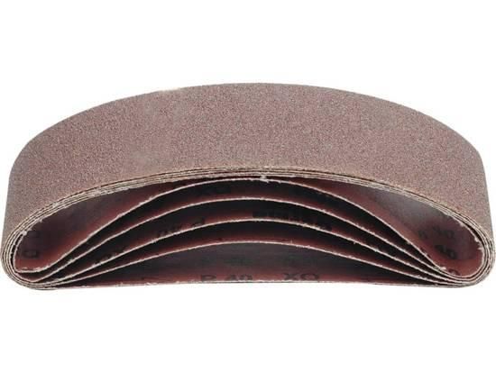 Стрічка шліфувальна VOREL *безкінечка* : 75х533мм P-80 5шт. [20/60] VR-07666