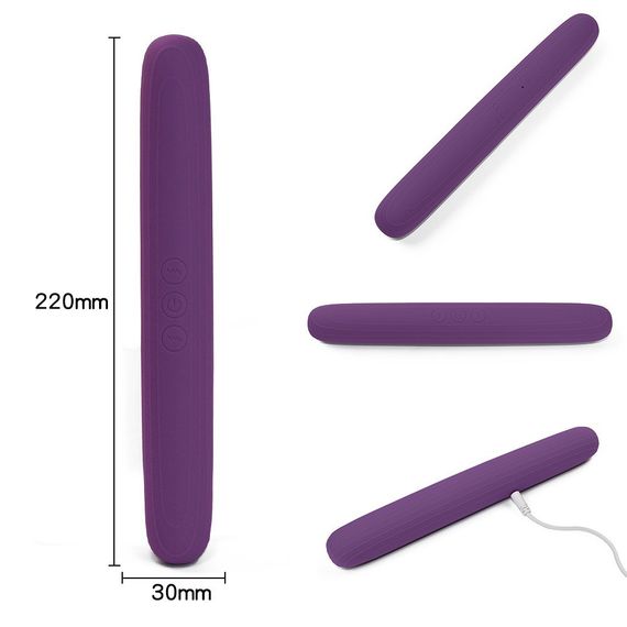 Вібратор Sweet Em DAISY, 10 режимів, ніжно-фіолетовий Sex Aura | Зображення 6