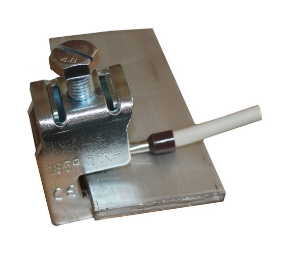 Клемма зажимная шинная ЗШК 10-16/185 для шины 10мм 16-185мм 500А Ny95505461 | Зображення 2