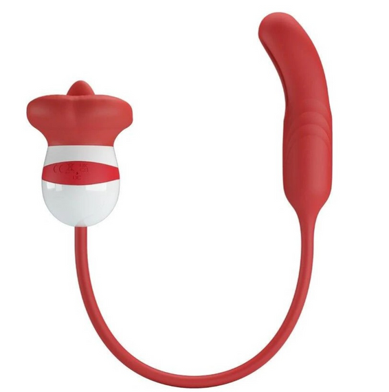 Гнучкий вібростимулятор із функцією лизання Pretty Love Romance - Alyss, MC62 sexstyle | Зображення 1