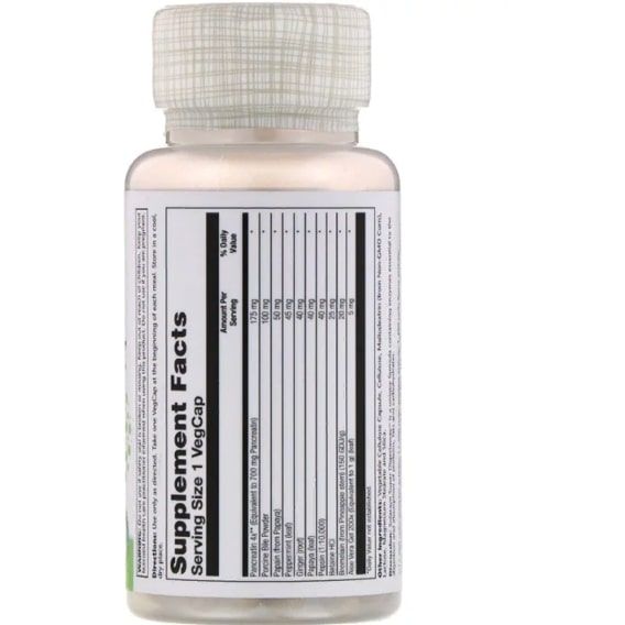 Пищеварительные ферменты Solaray Super Digestaway, Digestive Enzyme Blend 90 Veg Caps SOR-04801 | Зображення 1