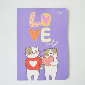Блокнот 4Profi  "Sweet love note" cats 40 арк. формат А5 904341