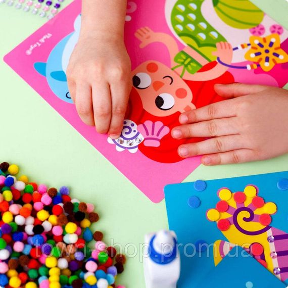 Набор для творчества "Creative Box Сова" VT4433-08, 9 картинок | Зображення 4