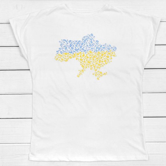 Женская футболка УКРАИНА