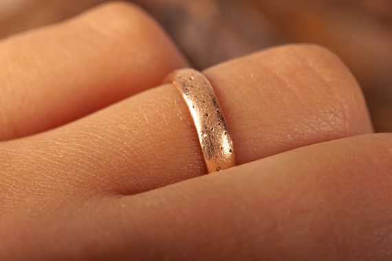 Обручальное кольцо из красного золота 15 | Зображення 1