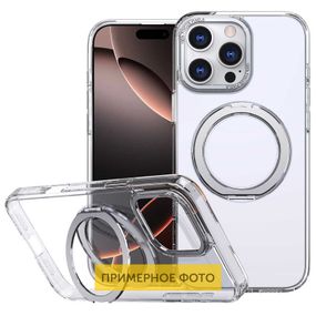 Чехол TPU+PC Empire with MagSafe and Ring для Apple iPhone 16 Plus (6.7") Clear