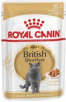 Royal Canin BRITISH SHORTHAIR ADULT Вологий корм для британських короткошерстих кішок від 12 місяців 85 г