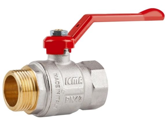 Кран кульовий Icma 1" прямий №352 (87352AF11)