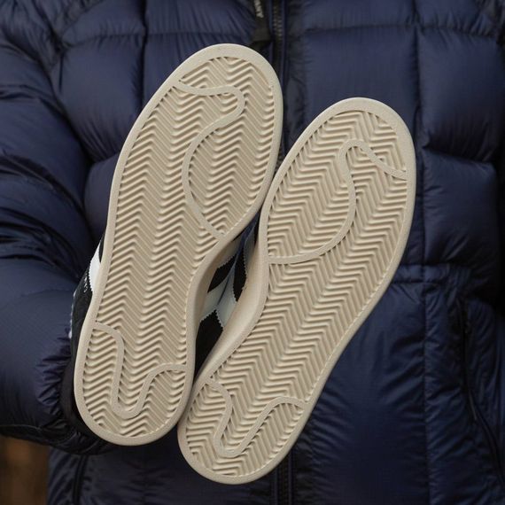 Зимові Adidas Campus Winter на хутрі  black\white | Зображення 4