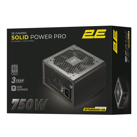 Блок живлення 2E 750W GAMING Solid Power Pro (2E-SP750BRSMII-120) | Зображення 4