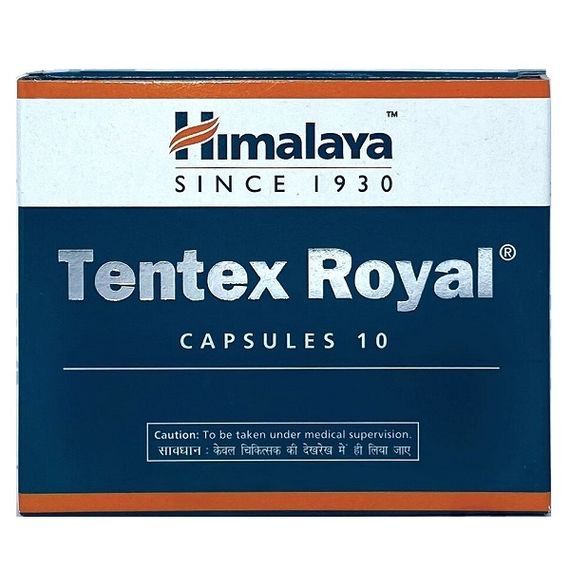 Комплекс для профілактики репродуктивної функції у чоловіків Himalaya Tentex Royal 10 Caps
