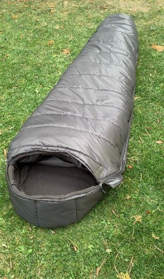 Військовий спальний мішок "Кокон" Олива, Водонепроникний спальник на флісі до -20°C   знижка | Зображення 1