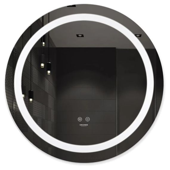Дзеркало Kroner KRM Spiegel R2 - 6060 з LED-підсвічуванням та антизапітнінням (CV030042)