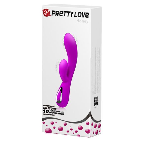 Вібратор - Pretty Love Honey Vibrator Purple Sex Aura | Зображення 7