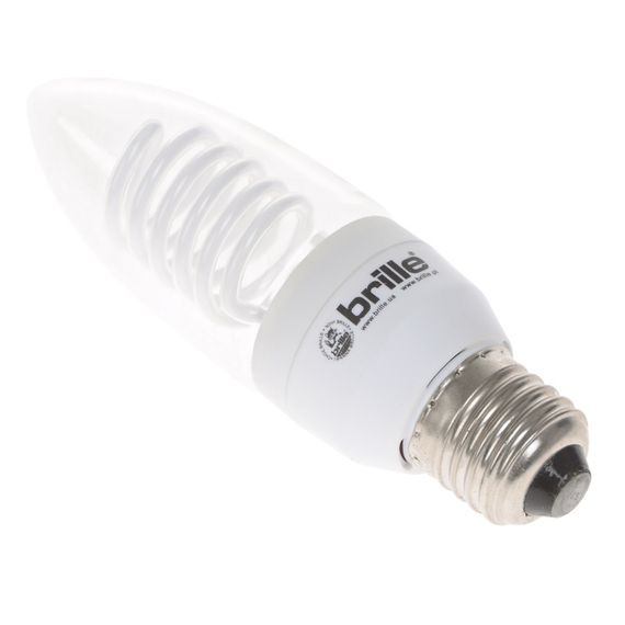 Лампа энергосберегающая E27 SW 7W/864 COLD CATHODE blister BRILLE 220V | Зображення 1