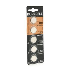 Батарейка літієва DURACELL DL2025, 5шт у блістері, ціна за блістер
