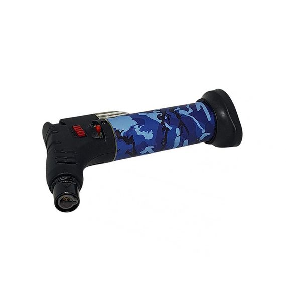 Запальничка Пальник Газова Турбо "Military Blue" | Зображення 1