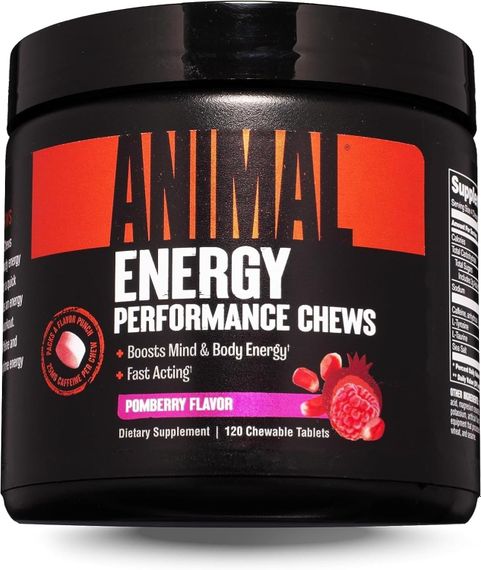 Предтренировочный комплекс Universal Nutrition Animal Energy Performance 120 Chews (Pom-Berry)