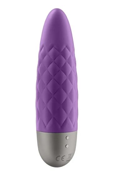 Вибропуля с глубокой вибрацией Satisfyer Ultra Power Bullet 5 фиолетовая Sex Aura | Зображення 3