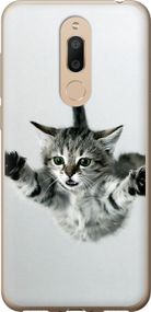 Чехол на Meizu M6T Летящий котёнок "2322u-1536-17620"